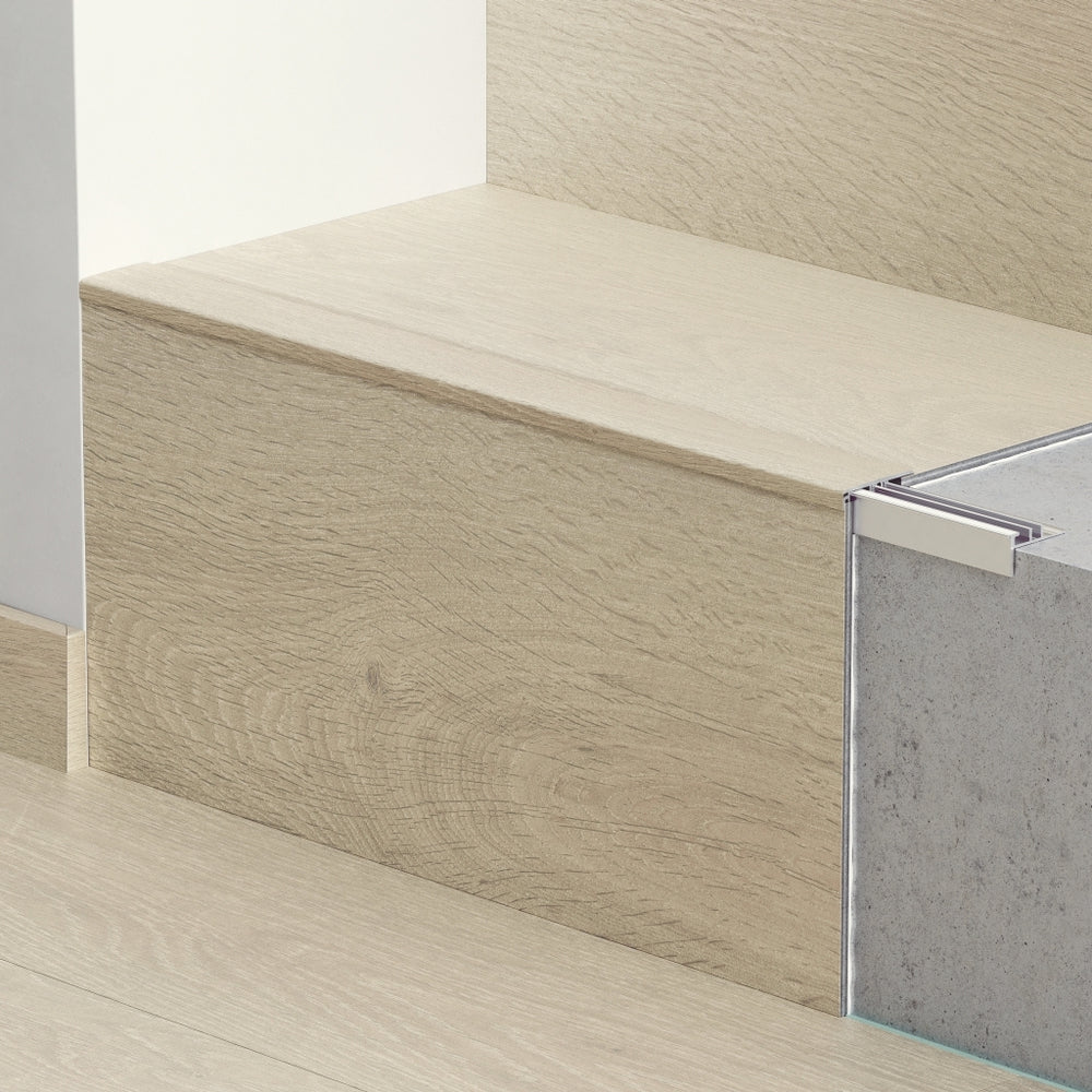Sous-profilé en aluminium Incizo pour escaliers - NEVINCPBASE1
